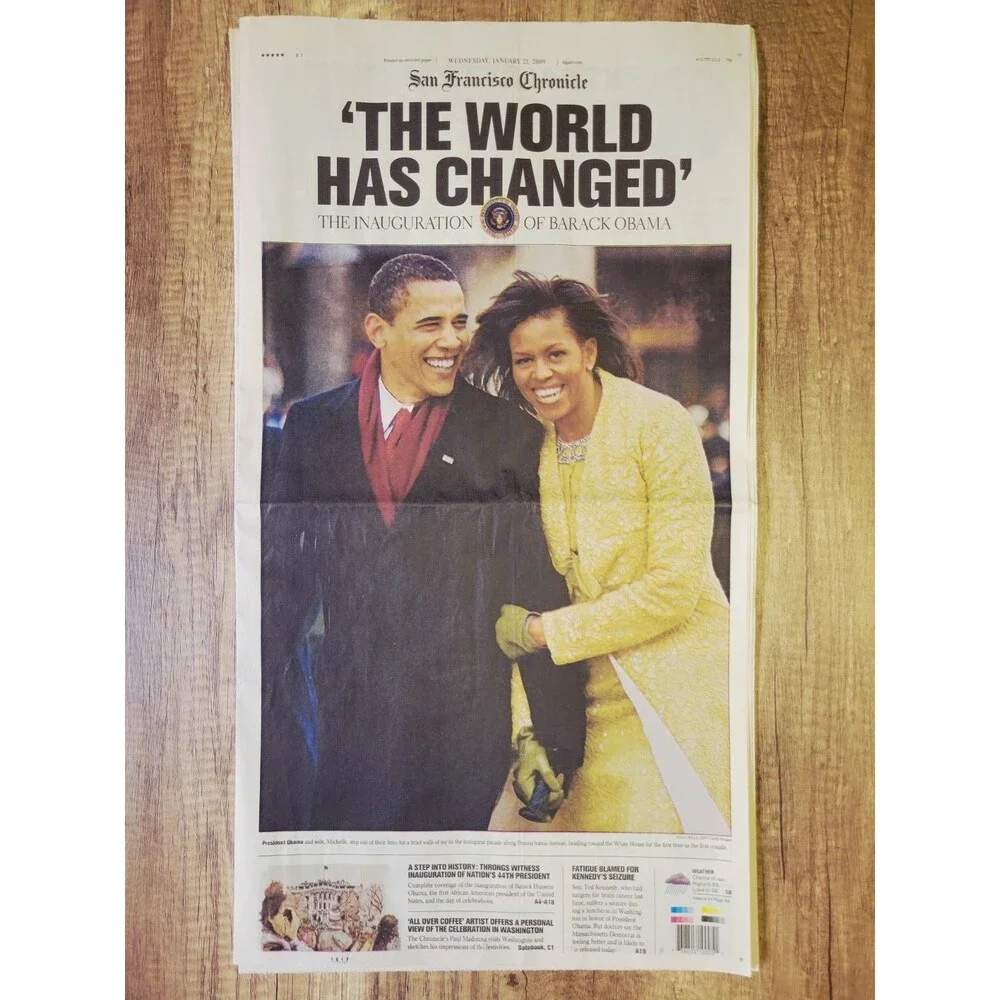 2009 Jan 21: President OBAMA Inauguration Day Special - NY Times New York